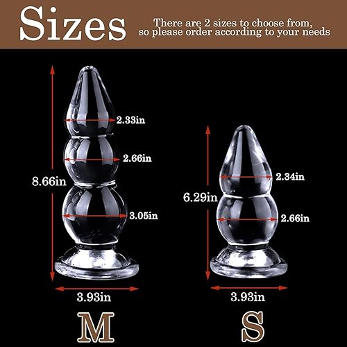 Miniatura 5 de Cuentas anales de 6.29 pulgadas con ventosa, tapón de glúteos, 2 cuentas graduales, consoladores, juguete sexual para hombres y mujeres, masajeador
