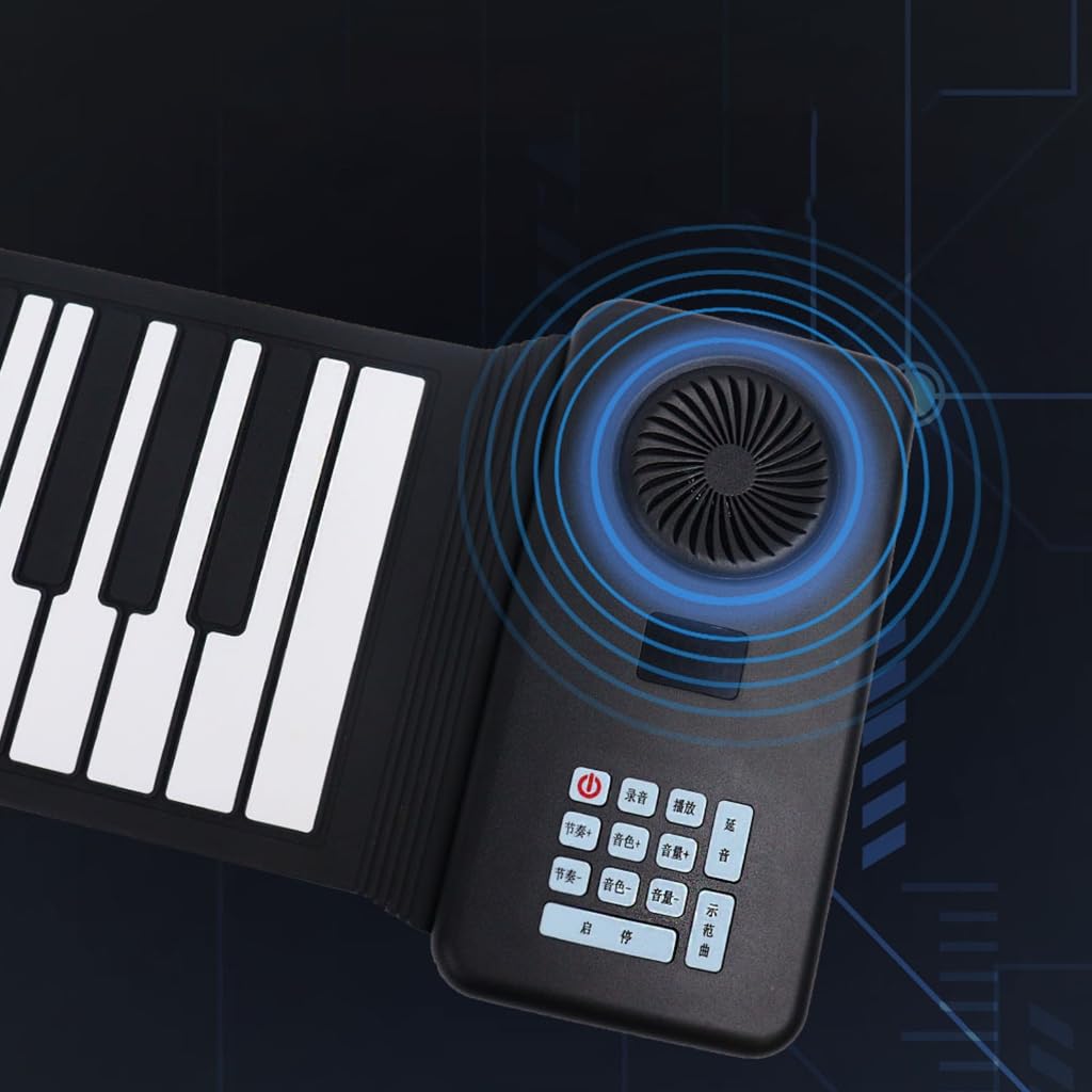 Pianoforte elettronico pieghevole a 88 tasti, per gli amanti della musica