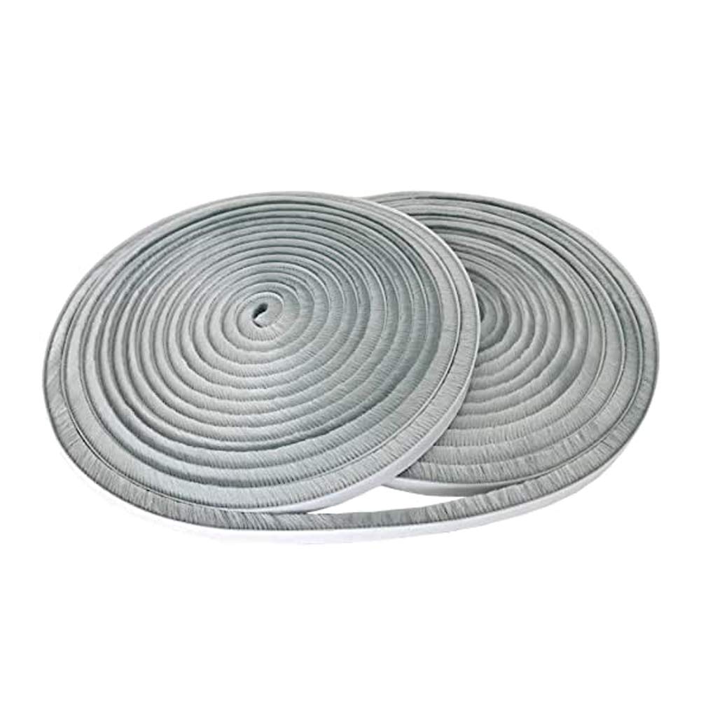 Yardsky Felt Pile Weather Stripping Windproof Dustproof Brush Strip Self-Adhesiv Door Seal Striple for Sliding Doors Windows 32.8 Feet Gray (B08P5NP3GB) Amazon Price History, Amazon Price Tracker