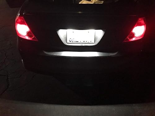 Miniatura 6 de Alla Lighting Bombillas LED T10T15 912 921 194 168 en miniatura, 6000 K, xenón blanco 12 V, súper brillante, reversa, licencia, maletero, luces de