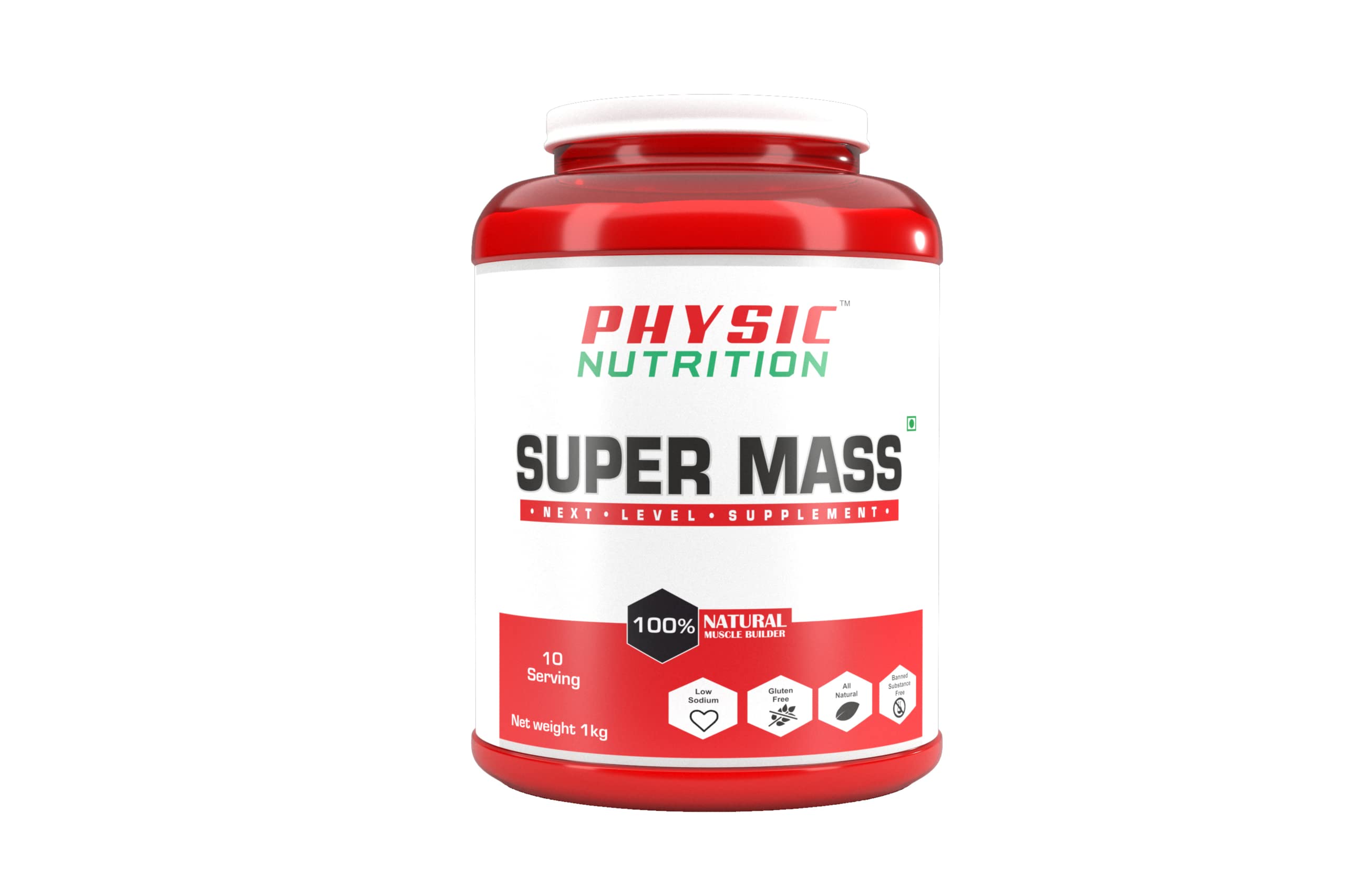 PHYSIC NUTRITION SUPER MASS (COFFEE, 1KG) (B09DKP243C) Amazon Price History, Amazon Price Tracker