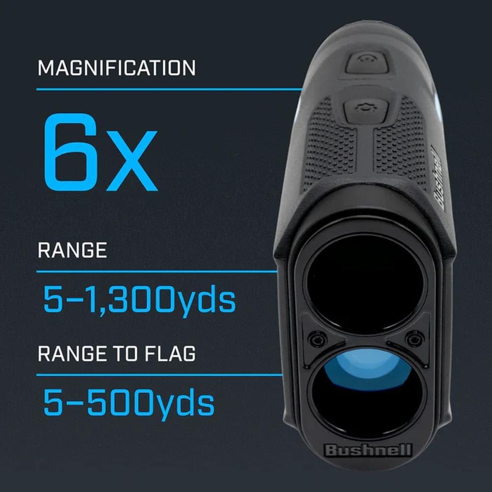 Bushnell Golf Player Pack Wingman Bundle - V6 Shift Rangefinder with Premium Case