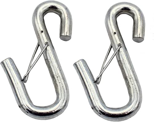 UT200188 S-Hook (3/8" Safety Chain, 2 Per Package)
