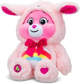 Basic Fun Care Bears Cute Sheep Bear Soft Toy, 22 cm Adorable Plush to Collect, Perfect Cuddly Gift for Children, Suitable for Boys and Girls 4 Years Old+