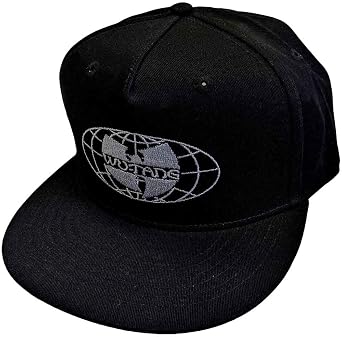 Mens Wu Tang Clan World-Wide Baseball Cap Black