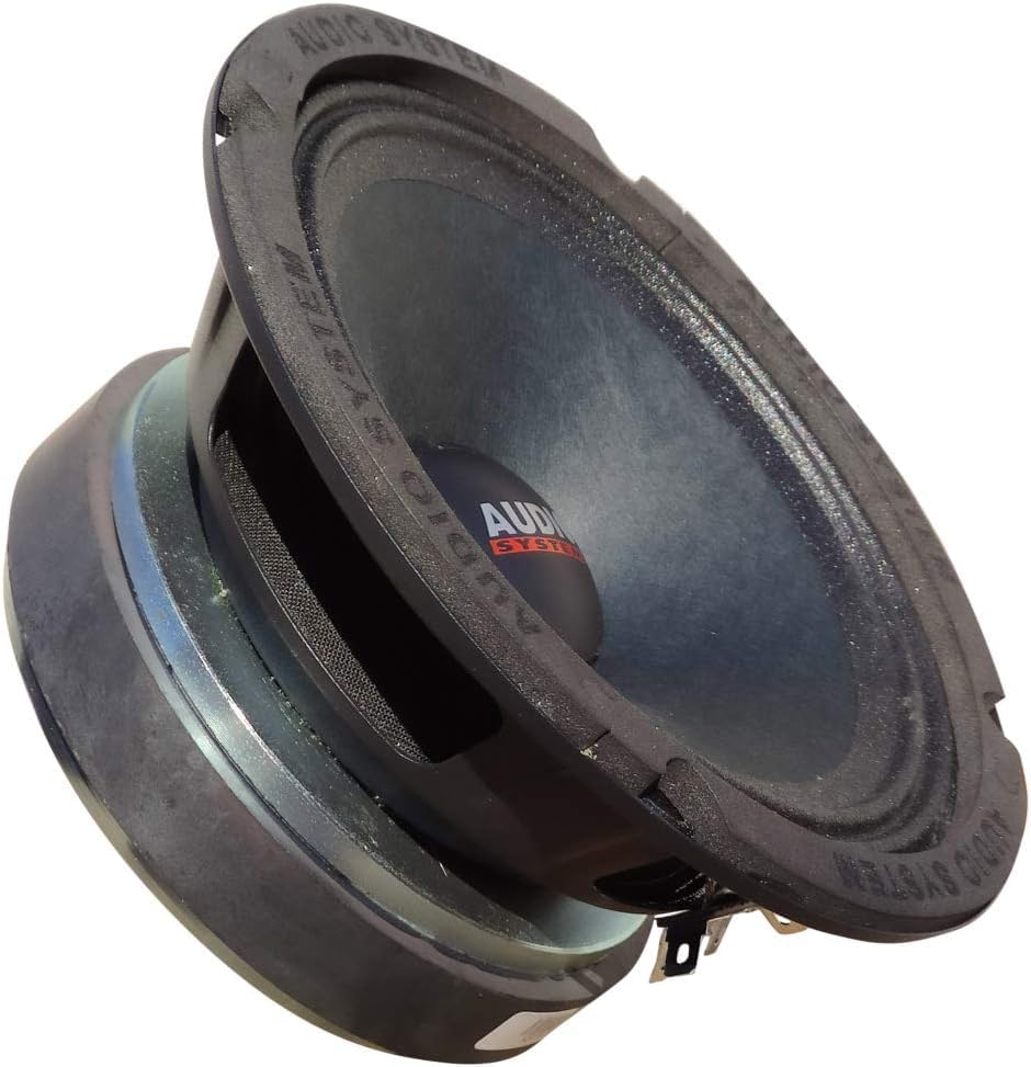 KIT SET PER AUDIO SYSTEM KF-7 KF7 1 midrange altoparlante da 16,5 cm 165 mm 6,5" di diametro, 150 watt rms e 300 watt max, 4 ohm, sensibilità 95 db auto, 1 pezzo