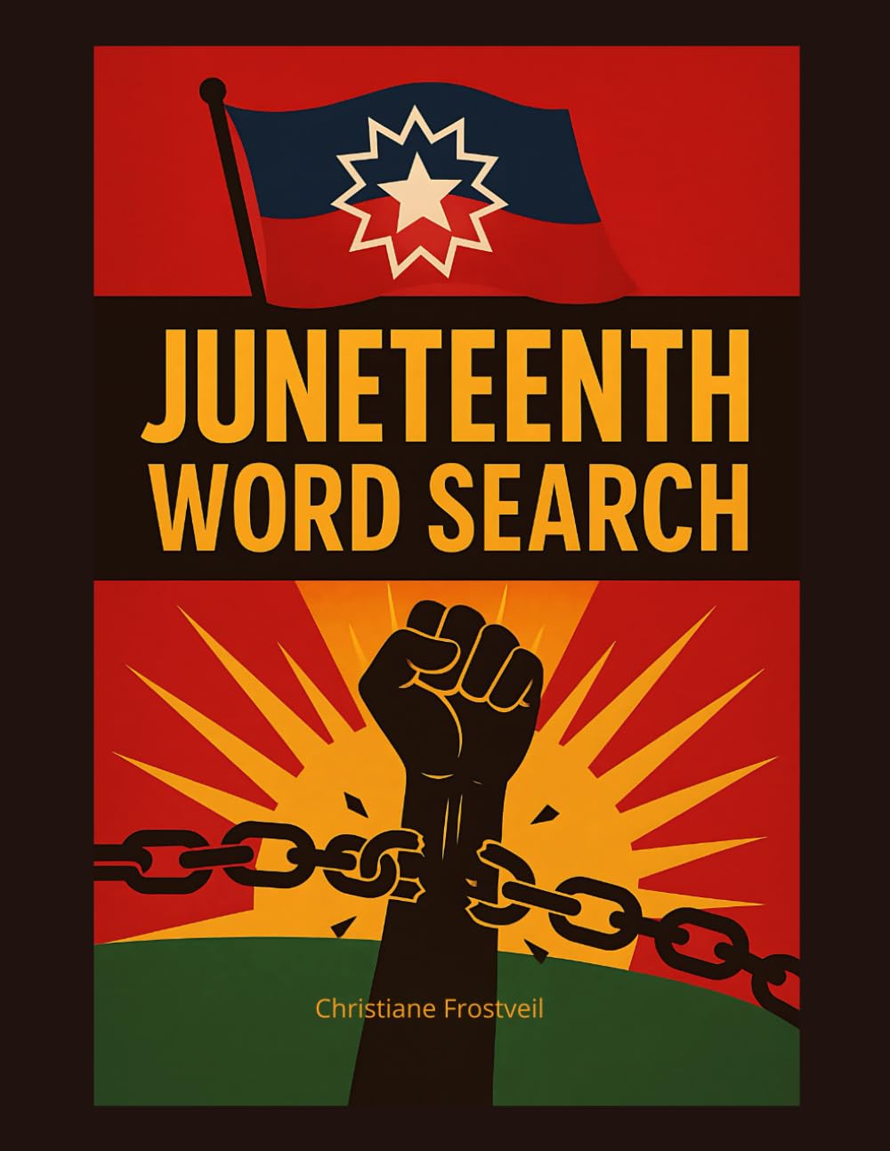 Juneteenth Word Search: Freedom and History Puzzle Book for Adults, Seniors and Teens