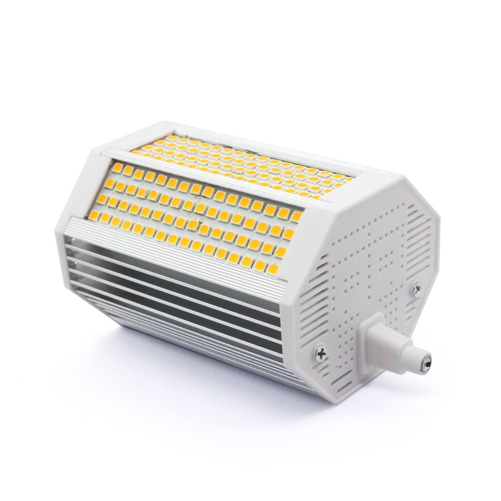 Bombillas LED R7S de 50 W, equivalentes a 500 W, bombillas LED tipo maíz, 118 mm de largo, regulables, 3000-6000 K, iluminación tipo maíz Iluminación de áreas grandes(Warm white 3000K)