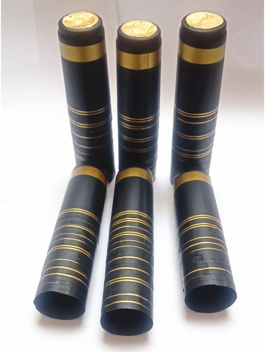 200pcs PVC Wine Heat Shrink Capsules for Straight Mouth Bottles