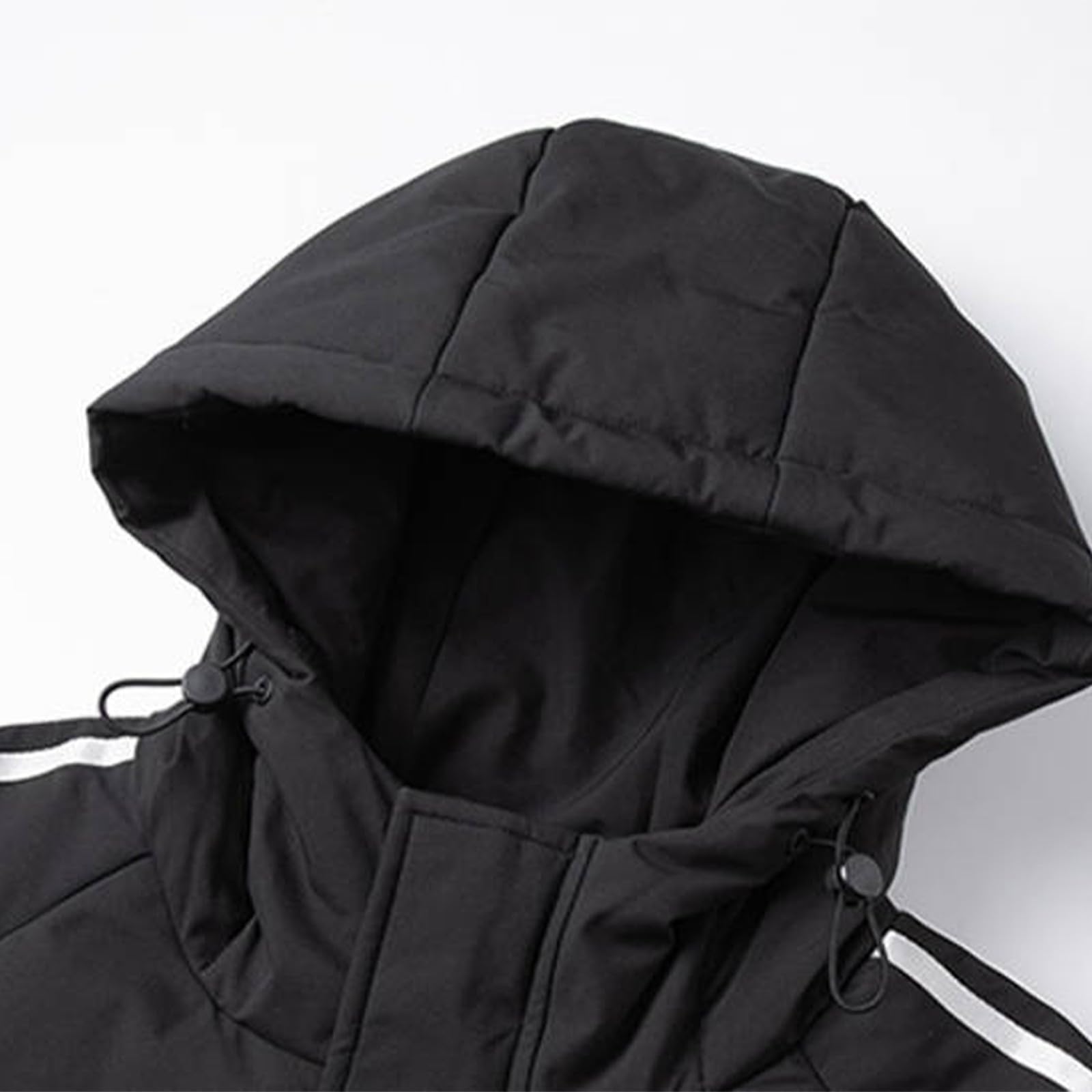 Parka de invierno para hombre, abrigo de ocio moderno con protección contra el viento, calor en la vida cotidiana