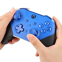 Vista 6 de Elite Series 2 Paddles Accessories, Metal Thumbsticks Replacement Buttons for Xbox One Elite Series 2 Core, 9 in 1 Component Pack Includes 4 Azul