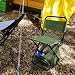 GEERTOP Taburete para Silla de Camping Plegable Ligera con Bolsa Aislante Fresca,...