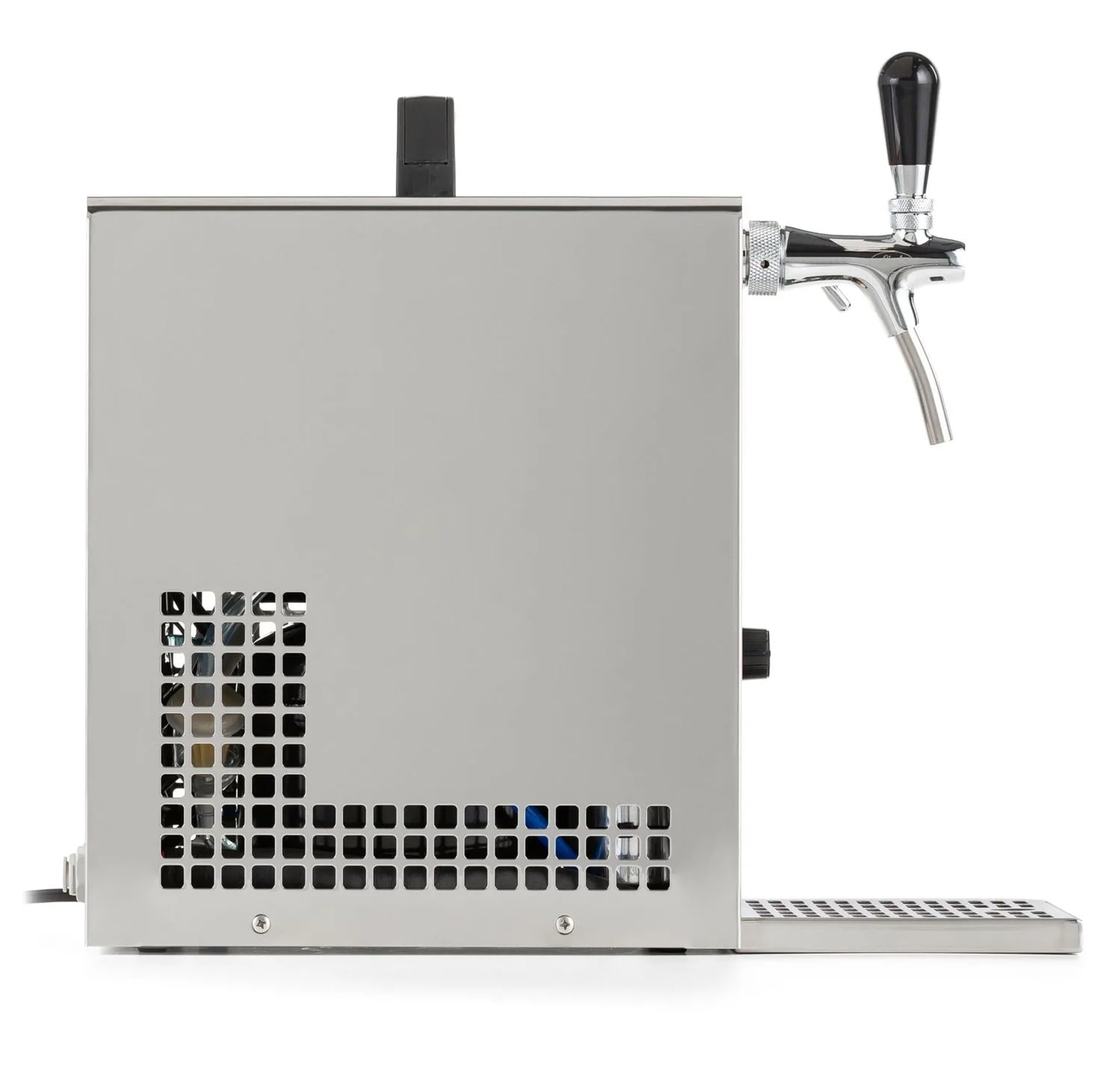 Dispensador de Cerveza, Grifo de Cerveza - PYGMY 20/K, con Bomba de Membrana, Unidad de refrigeración en seco de 1 línea, de Acero Inoxidable, 25 litros/h, Green Line