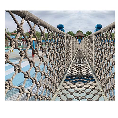 Filet d'escalade de sécurité robuste avec mailles de 10 mm pour garde-corps intérieur - 5