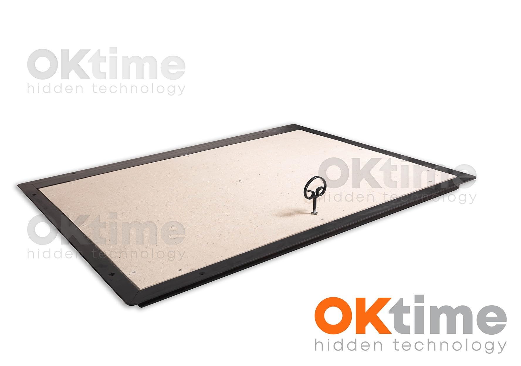 Trampilla Para el Suelo 1000 mm x 1000 mm - Trampilla de Suelo - Tapa de Pozo - Pozo de Inspección - Las Juntas Especiales Protegen Contra la Humedad y Los Olores Extraños