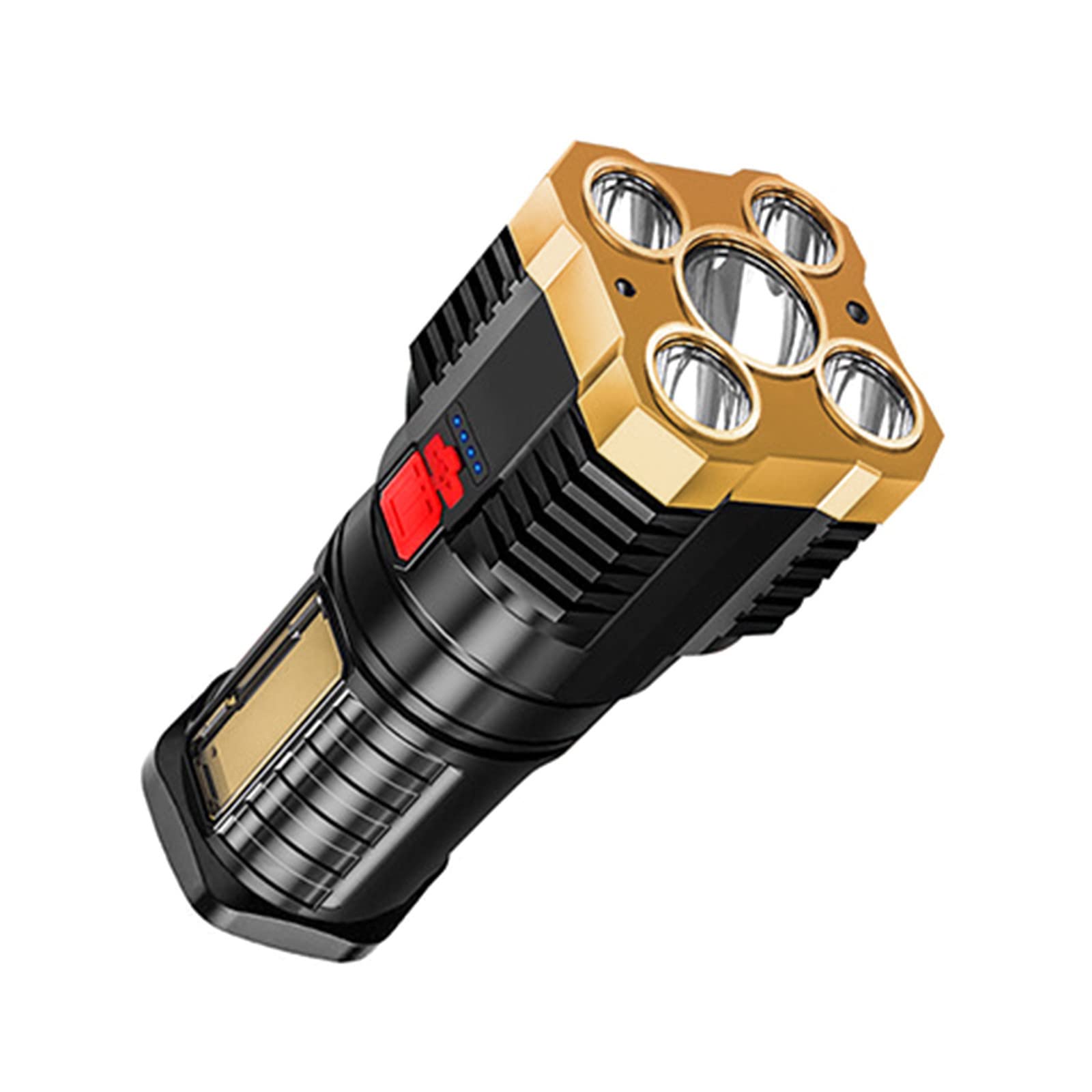 USB Light Work Flashlight Outdoor Explosion-Proof Strong Light Portable Rechargeable Flashlight Camping Gear Must Haves