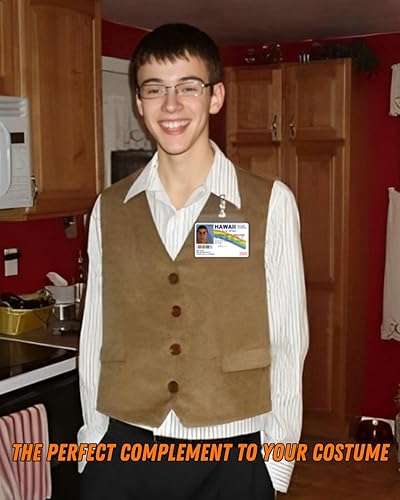 Miniatura 4 de Licencia de conducir de McLovin ID SuperbadArtículos de bromaLicencia de identificación falsaDoble caraGran complemento para disfracesCalidad