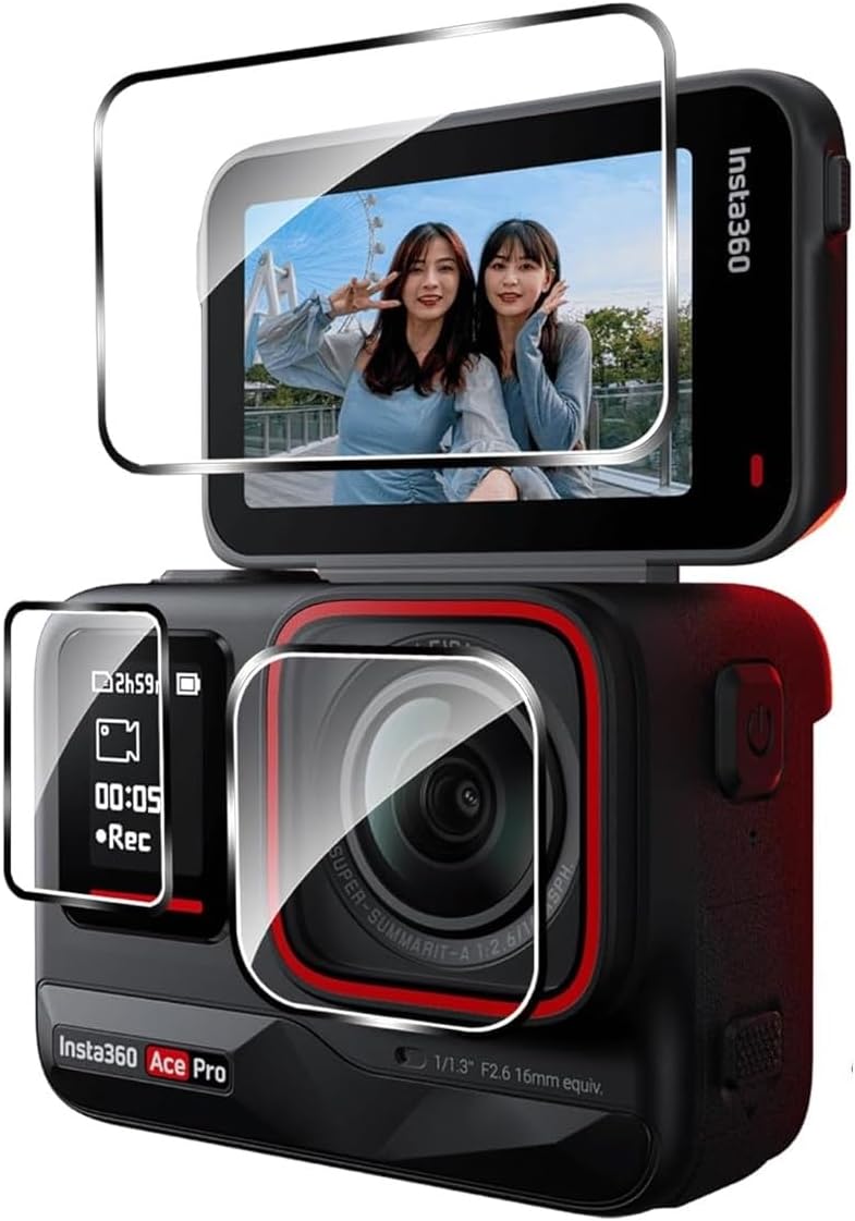 Tempered Glass Screen Protector for Insta360 Ace Pro Action Camera【Not for Insta360 Ace】