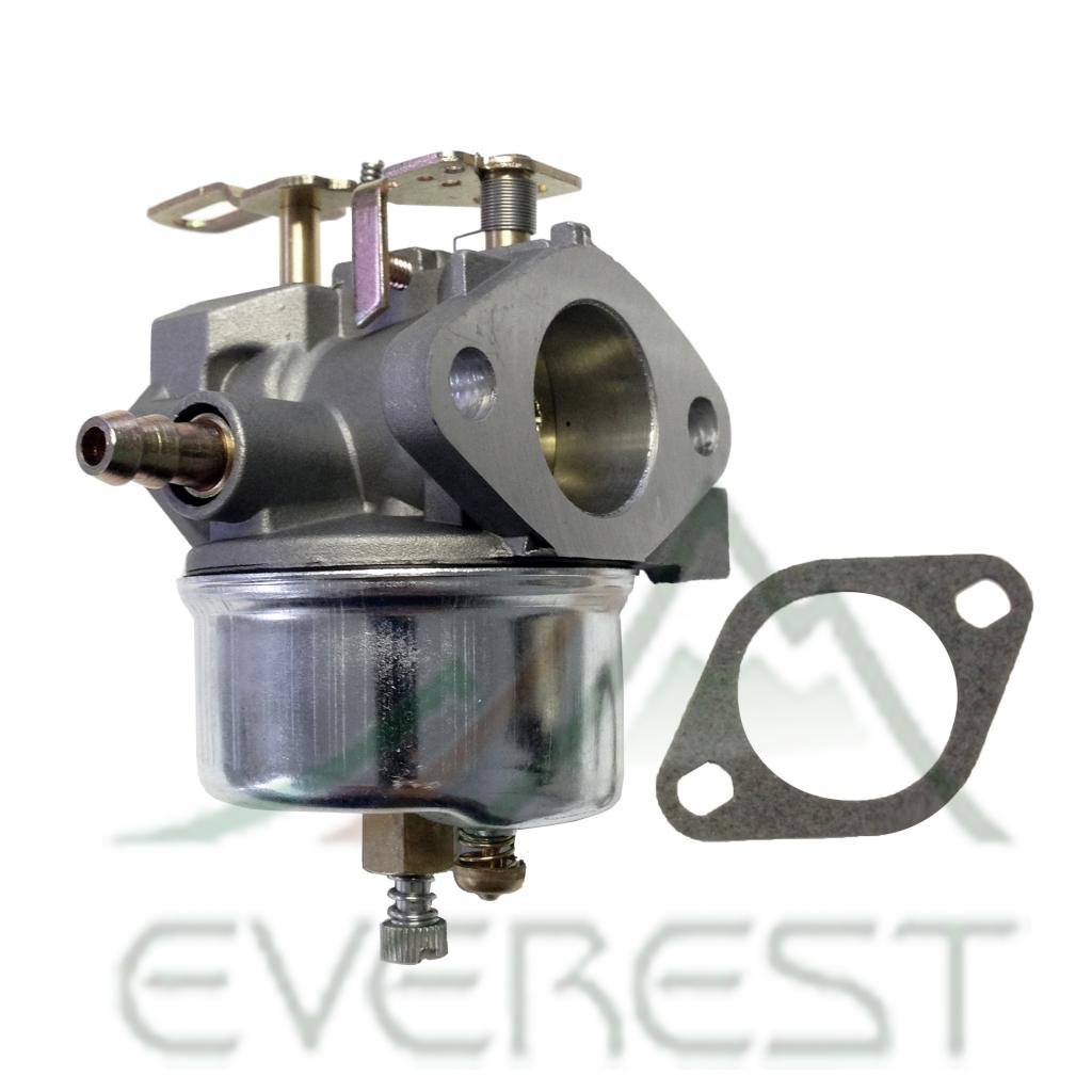 Carburetor With Gasket For Tecumseh HM70 & HM80 Series 4-Cycle Small Engines - Replacement Carb Model 632351