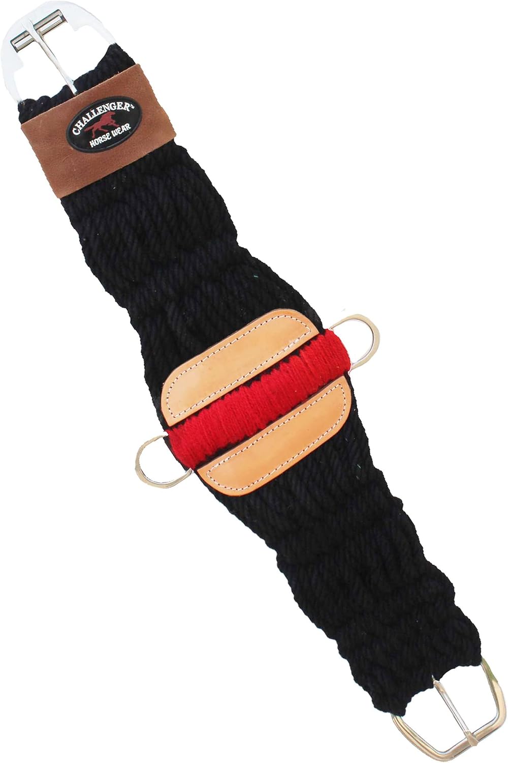 CHALLENGER 30" Western 27-Strand Double Weave Mohair Roper Cinch Red 97RT08RD 97RT08RD-30