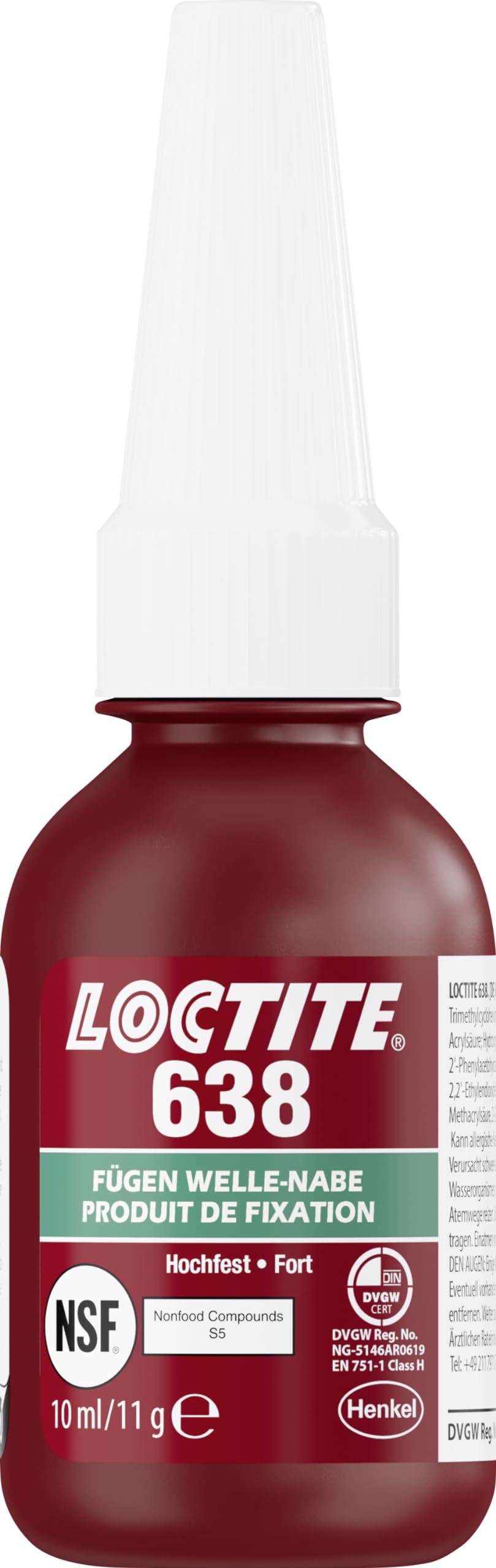 LOCTITE 638, adhesivo de alta resistencia para uniones eje-cubo