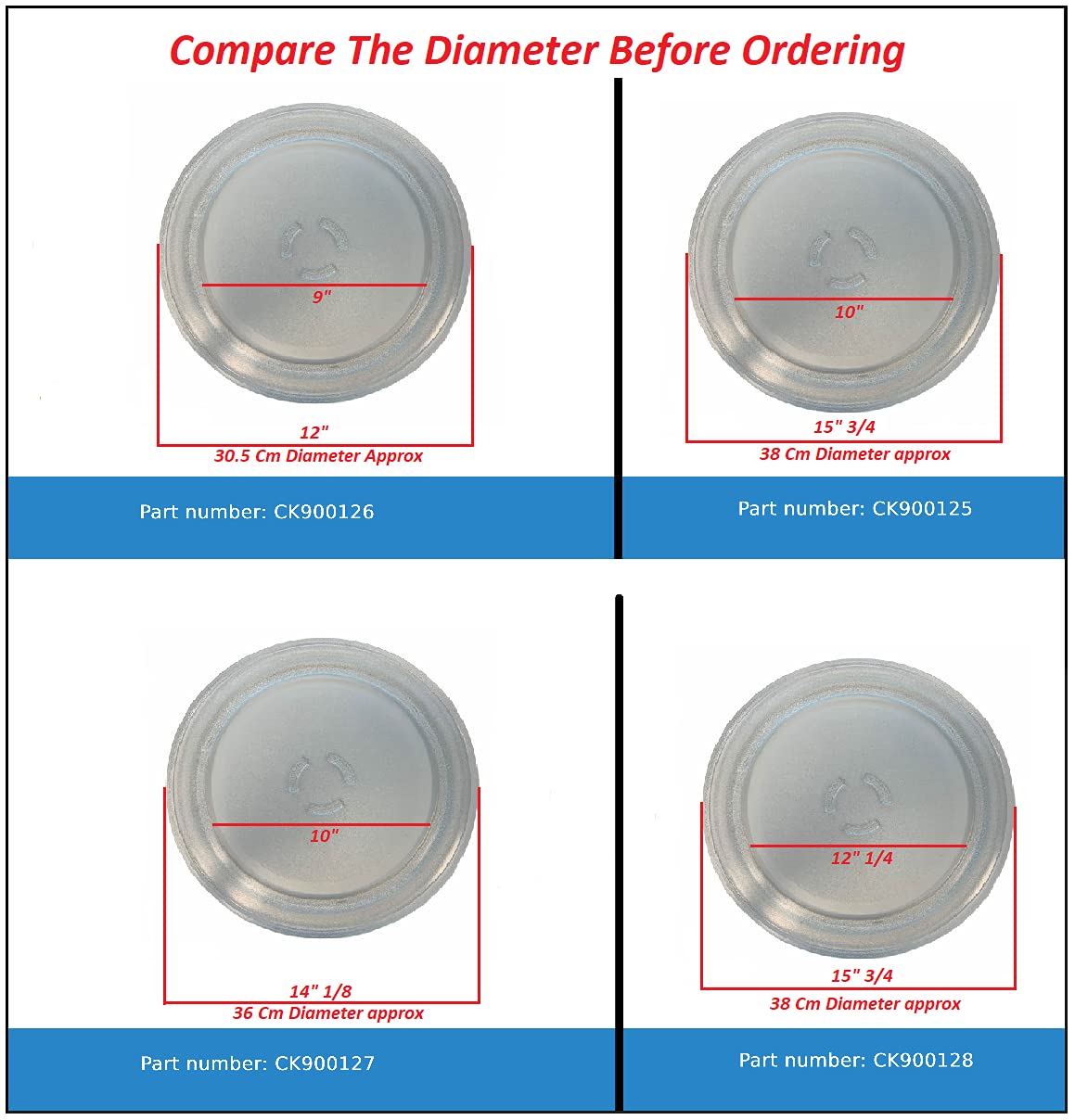 Panasonic WN6003SW10 Full Color Modern Plate, For 3 Pieces, Standard Plate, White, Set of 10