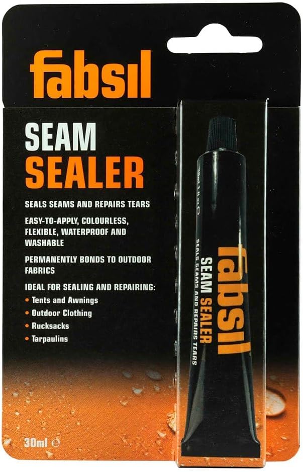 Fabsil GRFAB61 Seam Sealer | 30ml | Repairs Tears and Damaged Seams for Tents and Outdoor Equipment