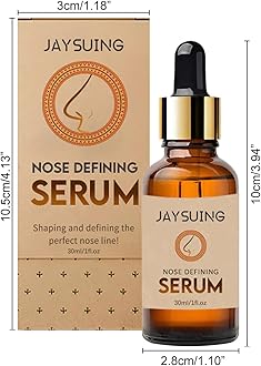 Rhinoplasty Serum, Z Nose Defining Serum, Nose Bone Remodeling Serum, Nose Defining Serum, Nose Lift Up Essential Oil, Nose Shrinker Shaper Serum (3 Pieces)