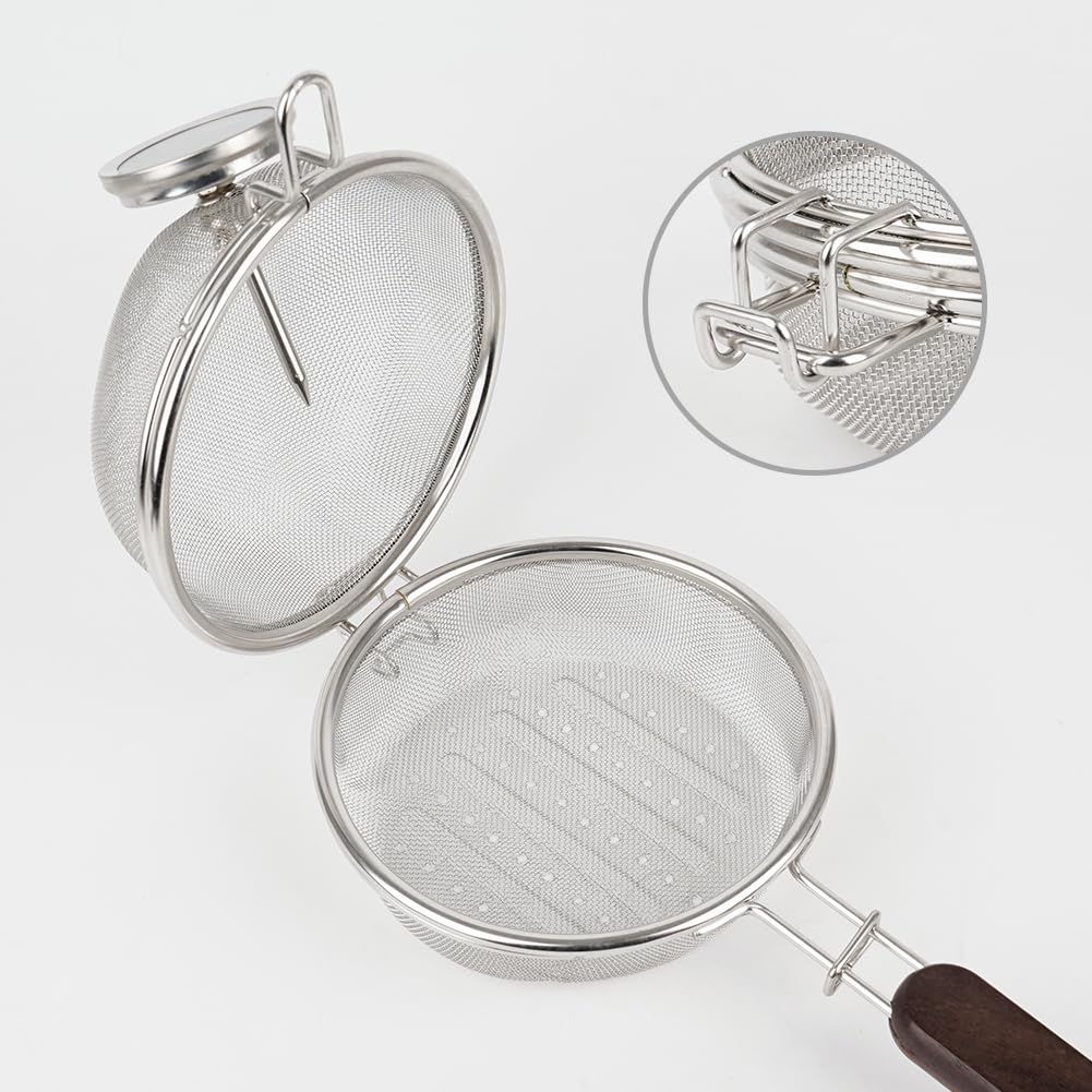 Amazon | 手網焙煎器 コーヒー焙煎網 豆煎器 銀杏煎 コーヒーロースト