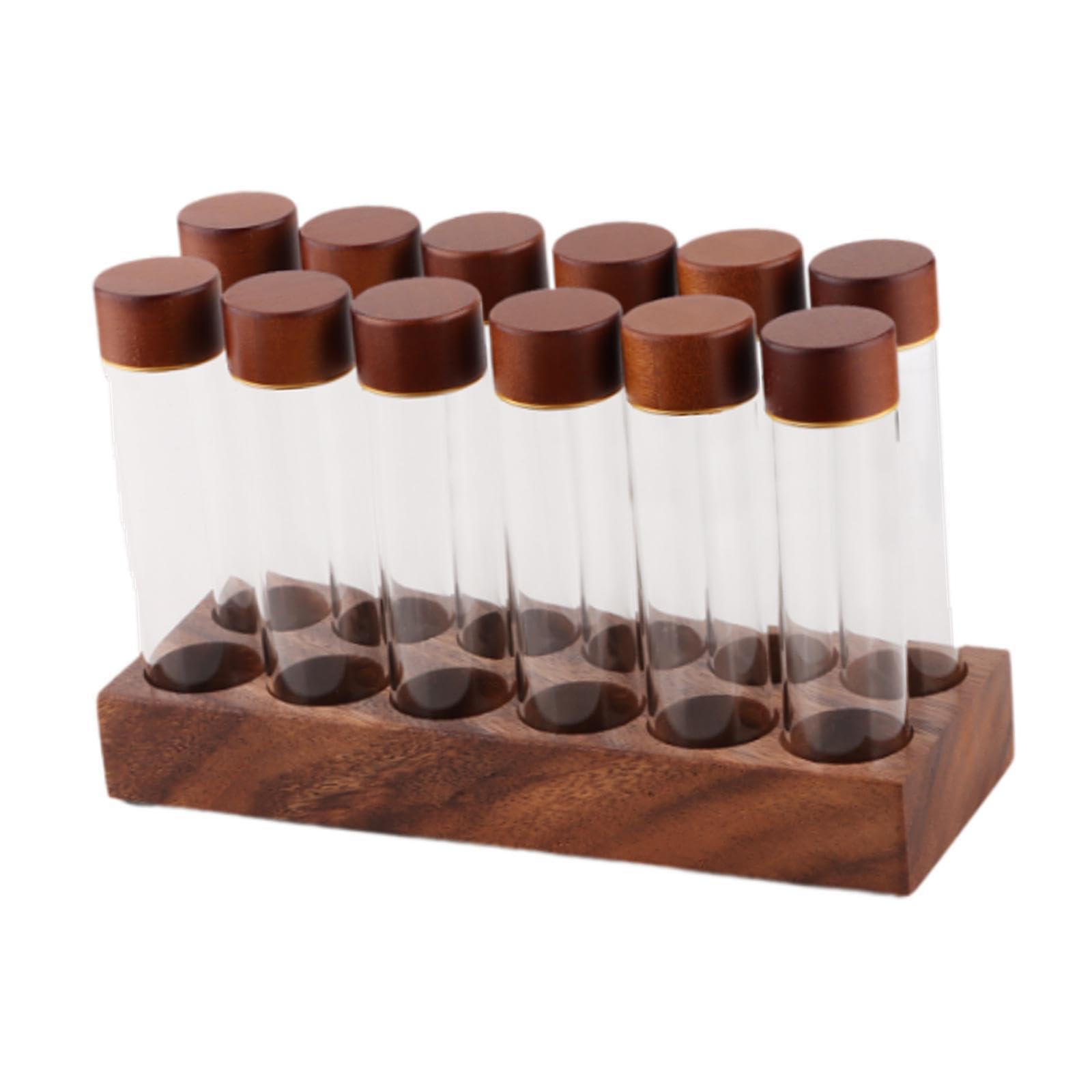 Barattoli in vetro borosilicato con chiusura ermetica per conservare chicchi di caffè, frutta secca e cereali integrali, ecc. Contenitori in vetro per la conservazione di chicchi caffè con
