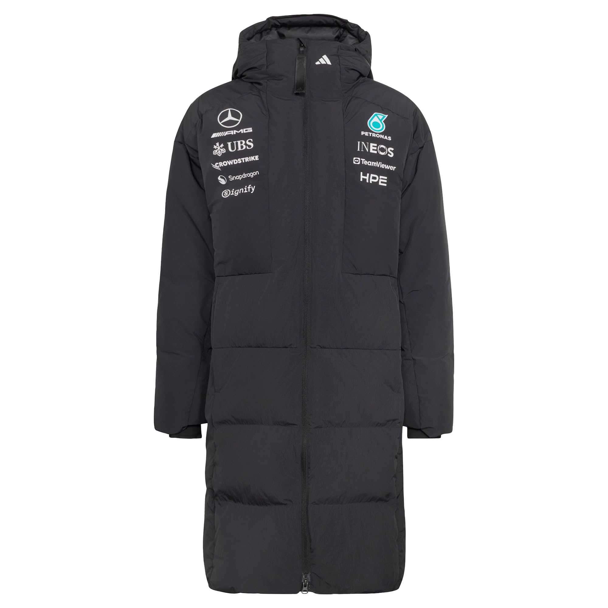 Adidas Men's Noir Mercedes Amg Parka Petronas Formula One Team Engineers