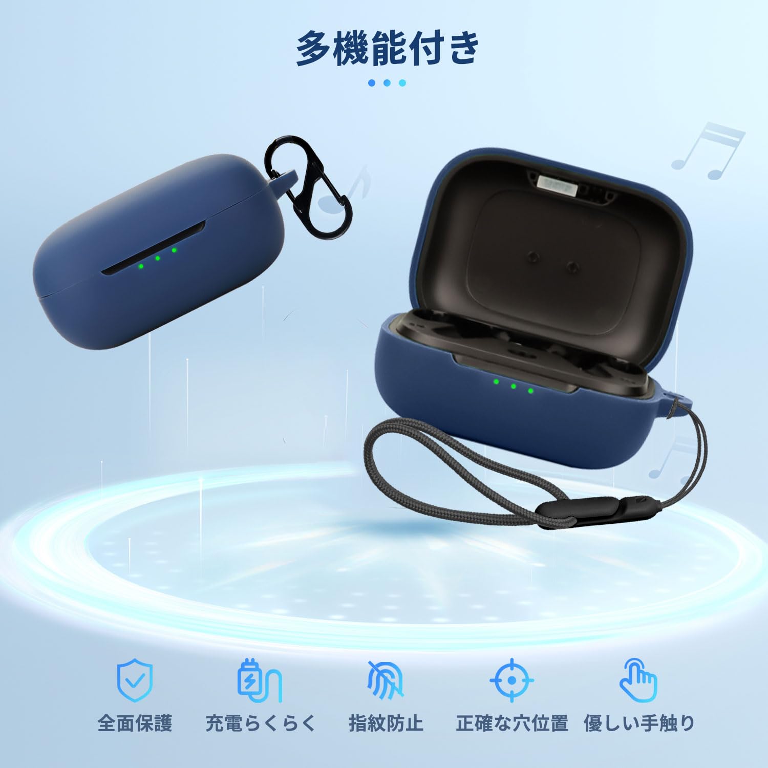 Amazon | For EarFun Air Pro 4 用 ケース カバー 【NOUKAJU