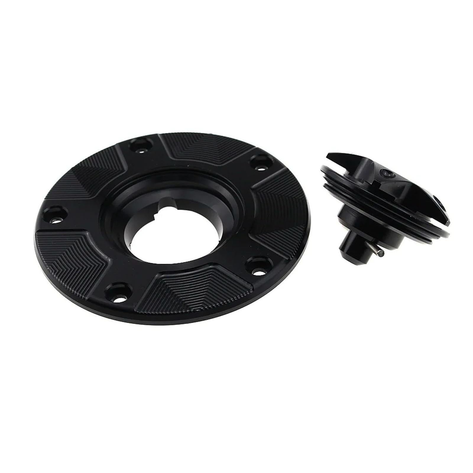 Keyless motocykl pokrywa zbiornika paliwa pasuje do GSXR 600 750 1000 GSXS750 GSXS1000 HAYABUSA GSX1300R SV650 SV1000 Śruba(Srebro)