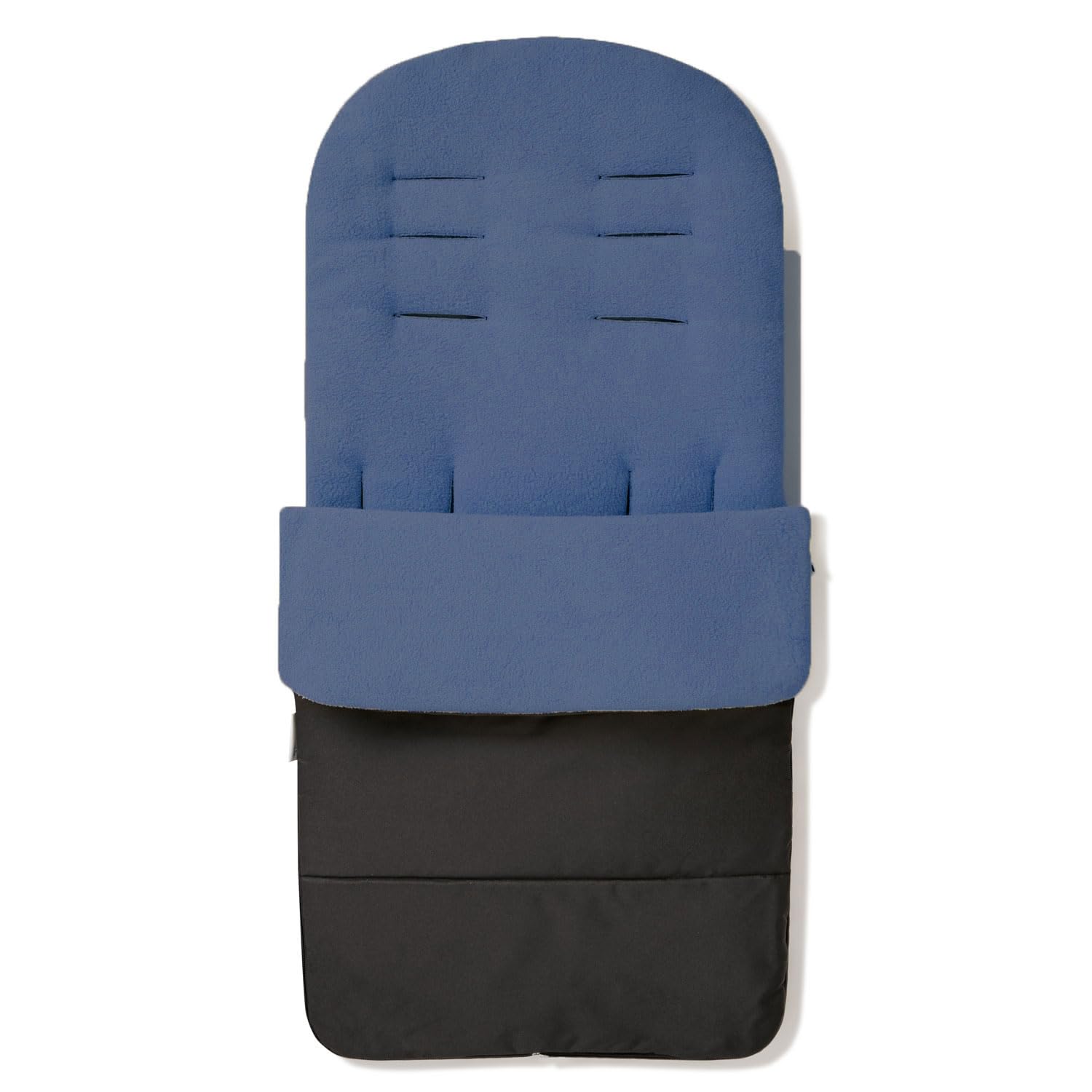 For Your Little One Universal Footmuff – Deluxe Fleece Lined Cosy Toes, Snug Fit for All Pushchairs, Strollers, Prams & Buggies, Jogger | Compatible with Silvercross (Premium, Dark Blue)