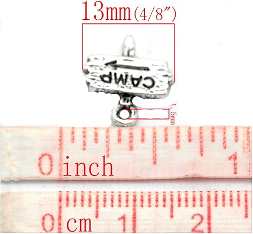 Miniatura 2 de fingerpost Encanto Dangle Bead "Camp para serpiente cadena pulsera