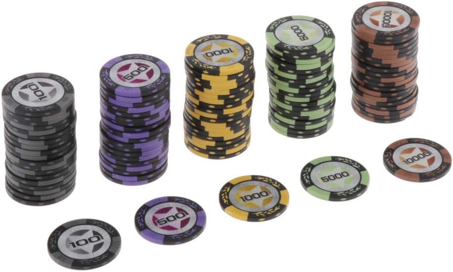 set di fiches da poker per bambini