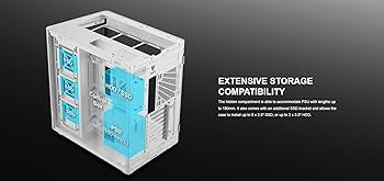 Duplex Custom Designed Cases 63×30×H69 Amazon.com: GAMDIAS RGB Dual-Chamber Panoramic Tempered