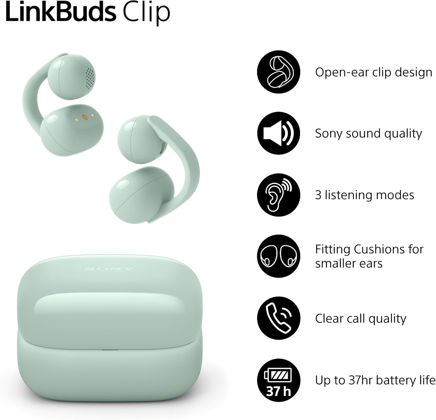 LinkBuds Clip - Sony view 2