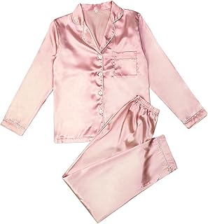 2025 - Pijama de mujer de satén, para, traje, cárdigan, seda sintética, manga larga, ofertas de ropa de dormir para mujer