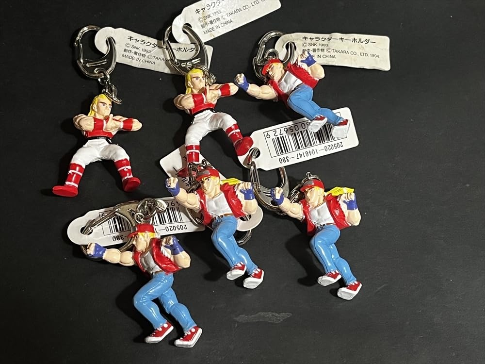 Amazon.co.jp: 94年 餓狼伝説 キャラクター キーホルダー 6点 ネオジオ