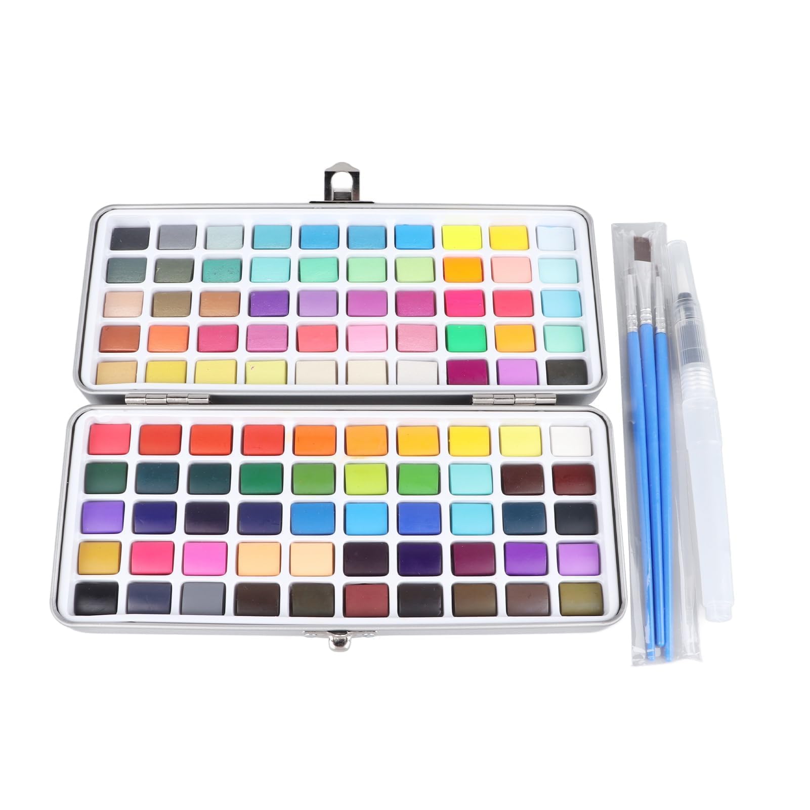 Set de Peinture Gouache en Gelée, 100 Couleurs, Kit de Peinture Aquarelle Opaque pour Artistes, Étudiants et Enfants