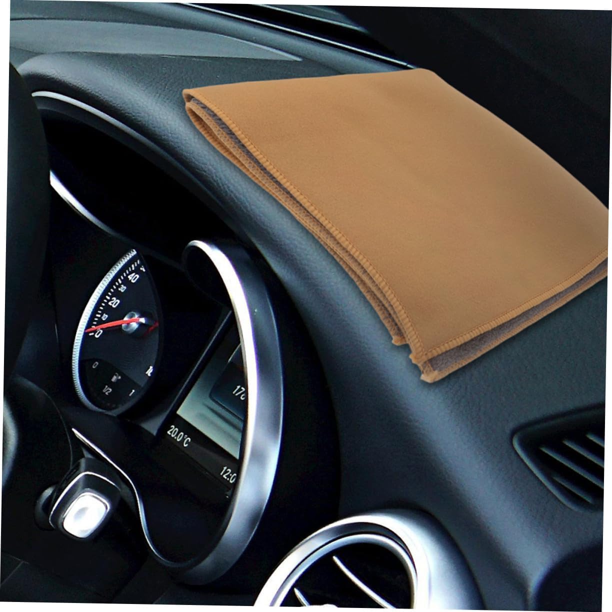 Double-Sided Microfiber Car Wash Cloth Super Absorbent Thickened Wiping Cloth for Car Detailing and Household Use Soft Hand Towel with High Durability