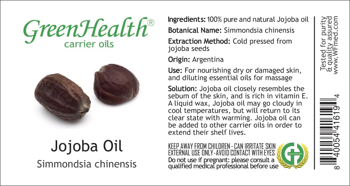 Jojoba 100% Pure Oil - 16oz