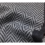 Livativ Bleu Nero Luxurious Winter Scarf Premium Cashmere Feel Unique Design Selection - Image 5