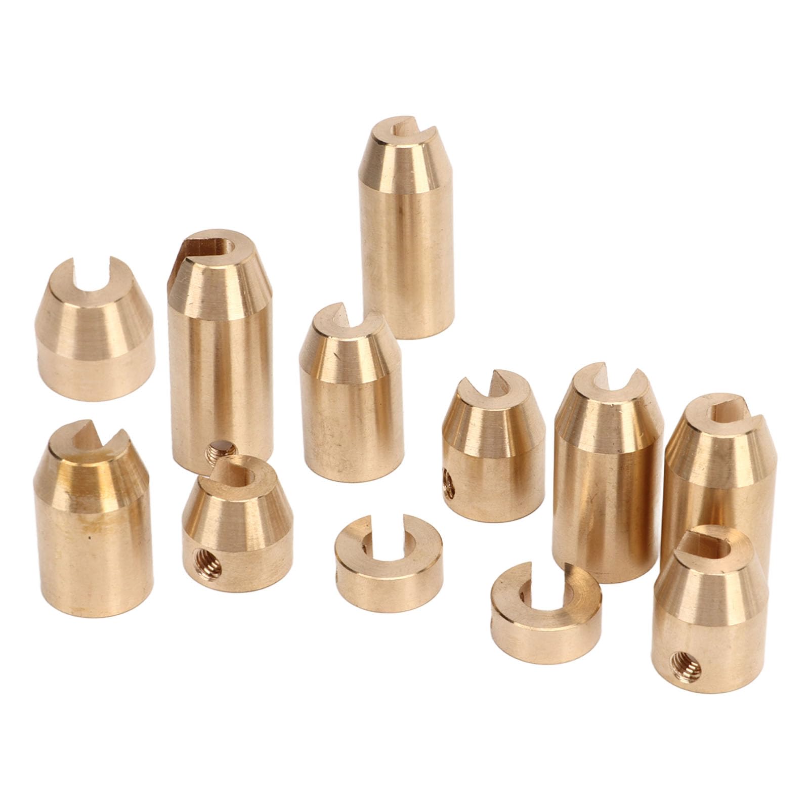 Contrapesos de Equilibrio de Radios de Rueda de Latón, Diseño Preciso, Resistente Al Desgaste, Contrapesos de Radios de Latón Reutilizables Universales para, Super Moto (12PCS)