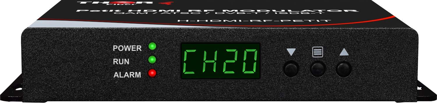 Modulator HDMI do Coax wyślij HDMI źródło wideo do 1080p do wszystkich telewizorów jako kanały HD CATV QAM lub ATSC