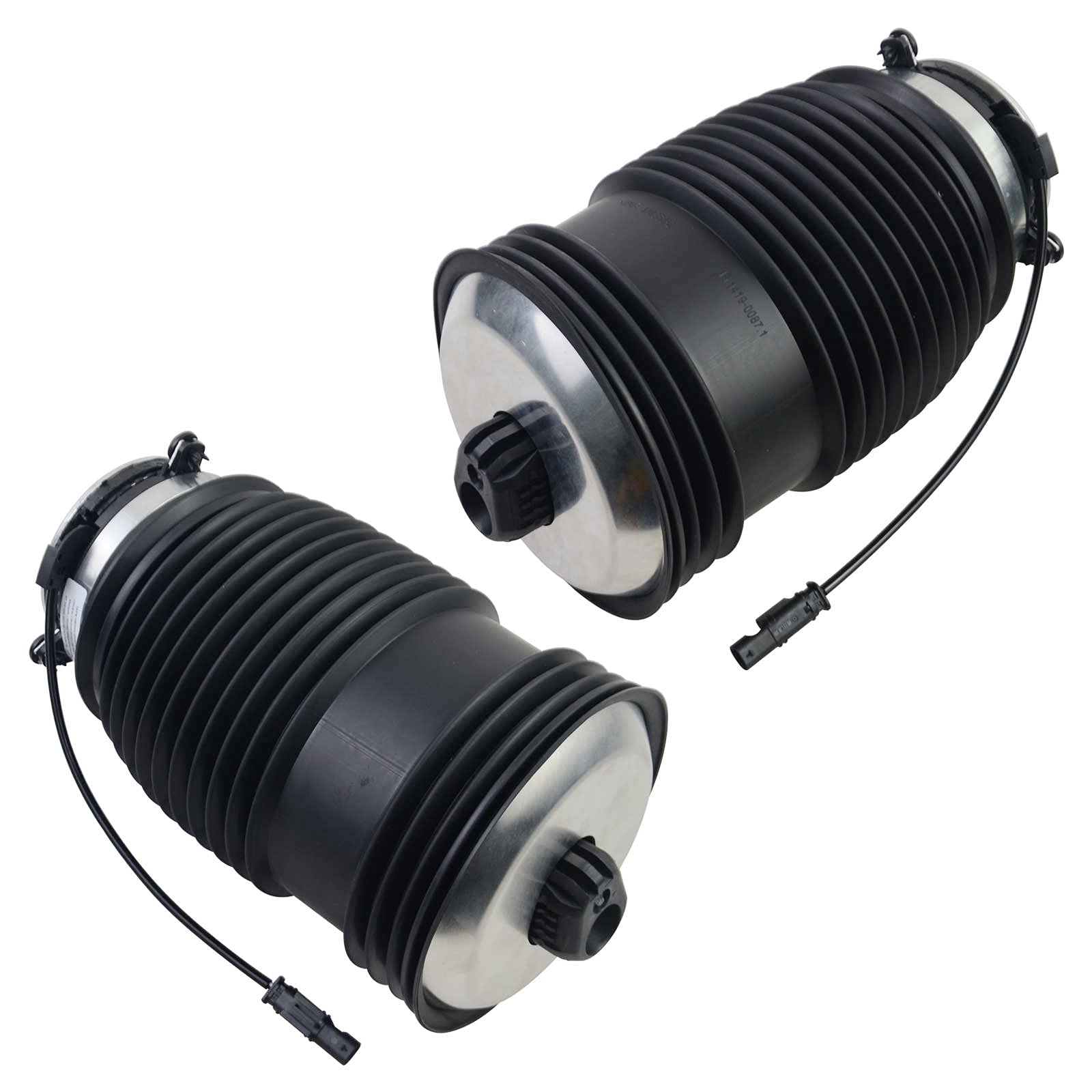 Bisenya 2 borse a molla a sospensione pneumatica posteriori sinistra + destra Compatibile con CLS C257 Classe E W213 GLC X253 2015/06-2022/12 2133200225 2133200125