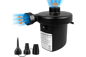 Quick Electric Air Mattress Pump: Inflate and Deflate with Ease