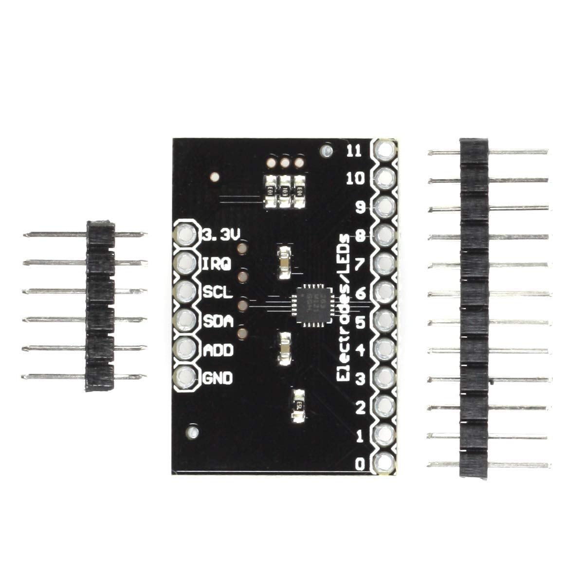 MPR121 Touch Sensor Controller Breakout with 12 Channels for Production of Own Touchpads (e.g. Arduino, Raspberry Pi, and much more)