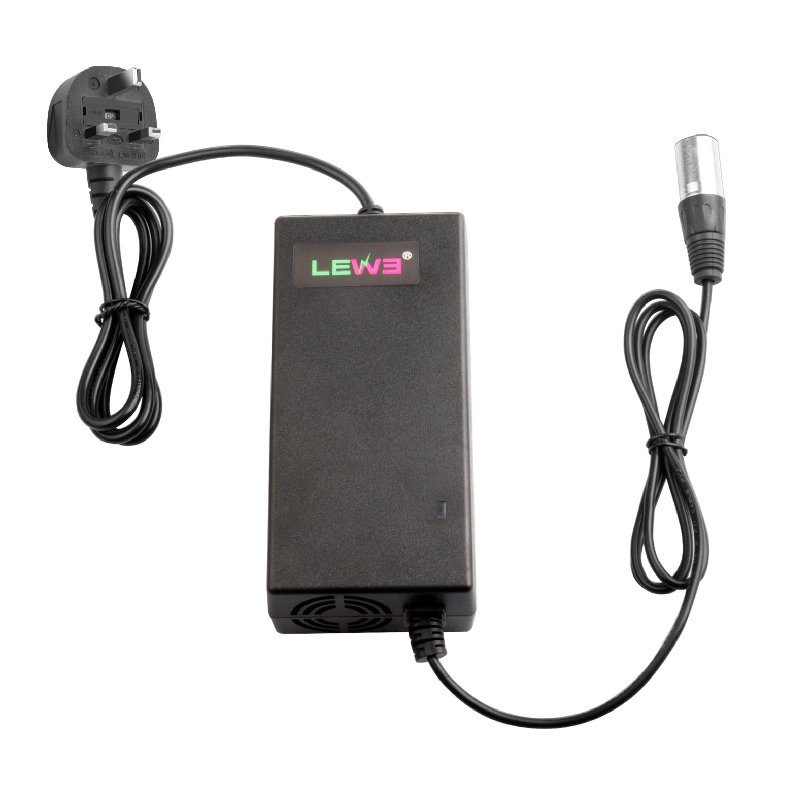29V 5A Hoverboard Charger For 24V Lead Acid Battery, Electric Scooter Charger for Mobility Scooter, Electric Bike, Electric Wheelchair, 3 Pin XLR